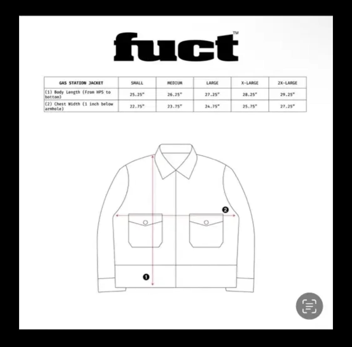 FUCT 퍽트 워크 자켓 그린 XL 상품이미지9