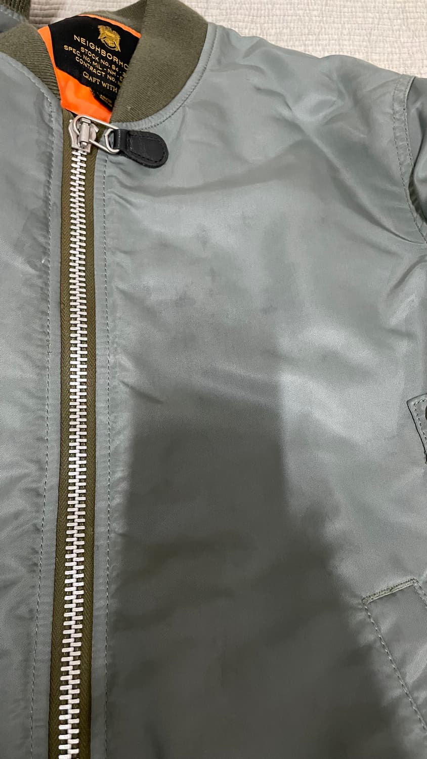 [L] 16AW 네이버후드 MA1 상품이미지7