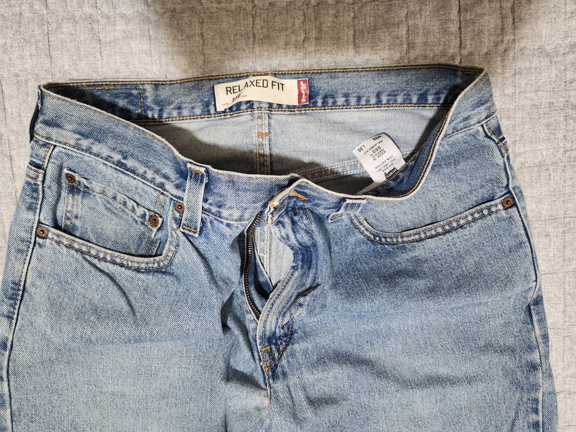 [33x30] 리바이스 550 연청 데님진 청바지 상품이미지4