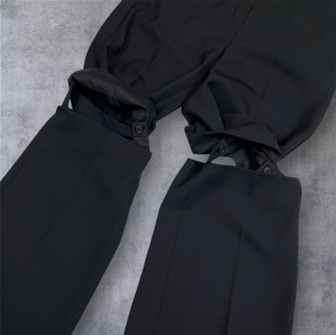 메종마레 maison marais 블랙 투웨이 벨 팬츠 38 상품이미지5