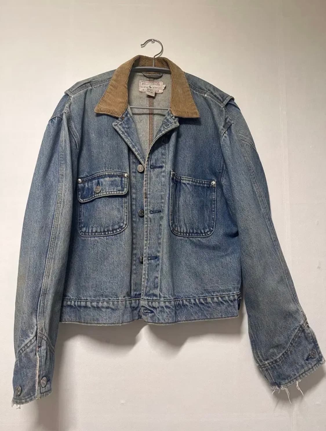 90s 폴로 덩가리 데님 자켓 상품이미지8