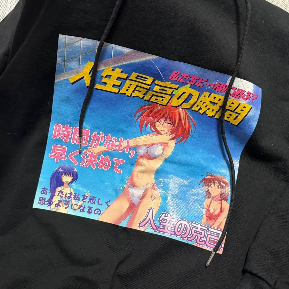 아크메드라비 프린팅 후드티 상품이미지2