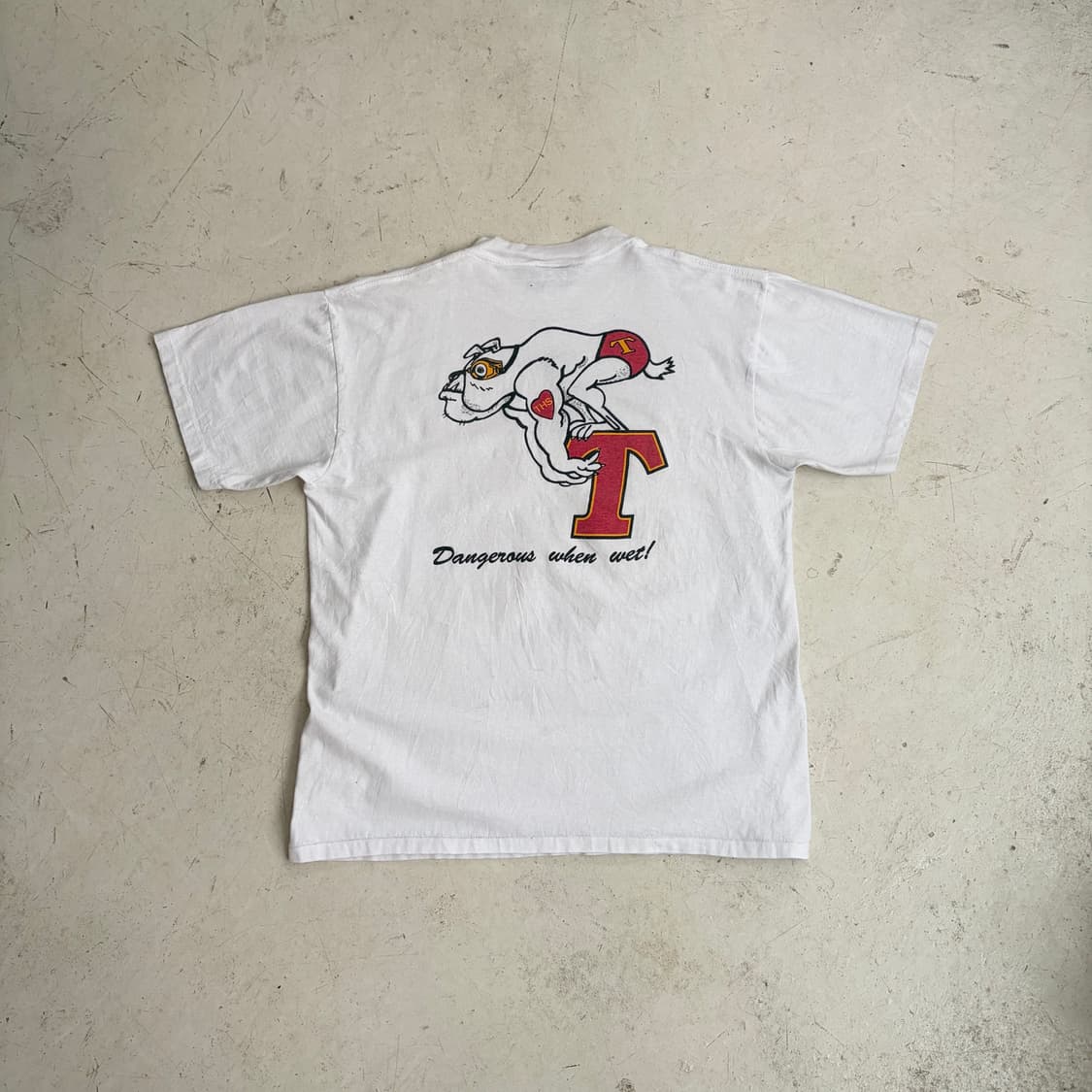 90s USA Oneita 빈티지 싱글스티치 반팔티 L 상품이미지1