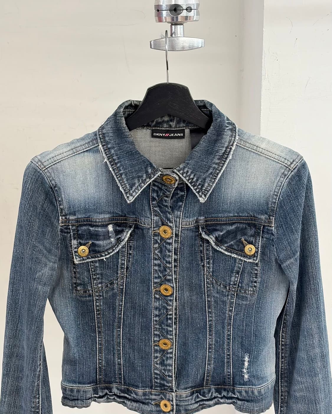 dkny jeans 워싱 데님 자켓  상품이미지4