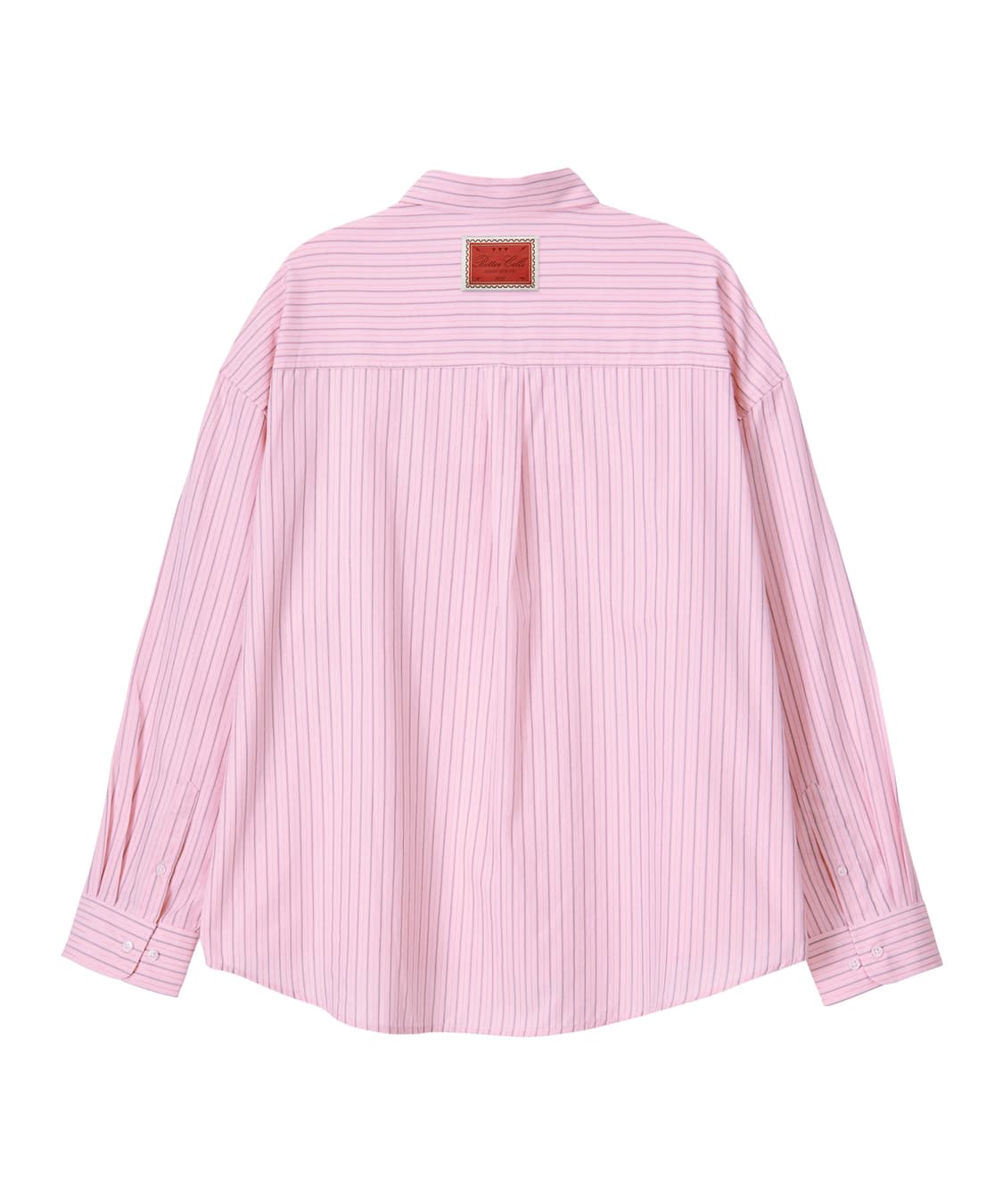 Oversized Sasha stripe shirt-pink 상품이미지2