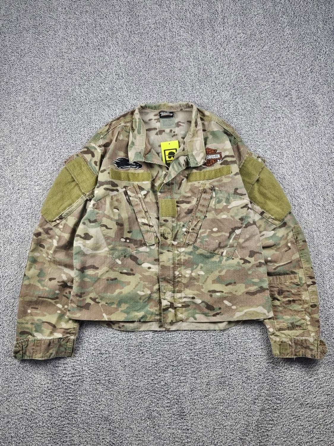 할리데이비슨 X ARMY 컴뱃 헌팅 자켓 커스텀 (M)/ 12636 상품이미지2
