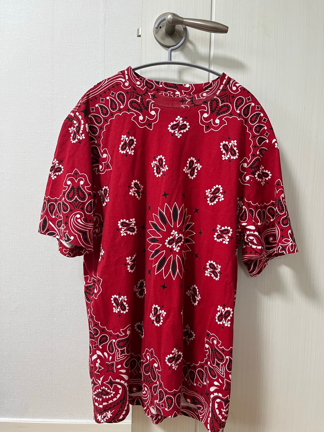 슈프림 페이즐리 반팔 M 상품이미지1