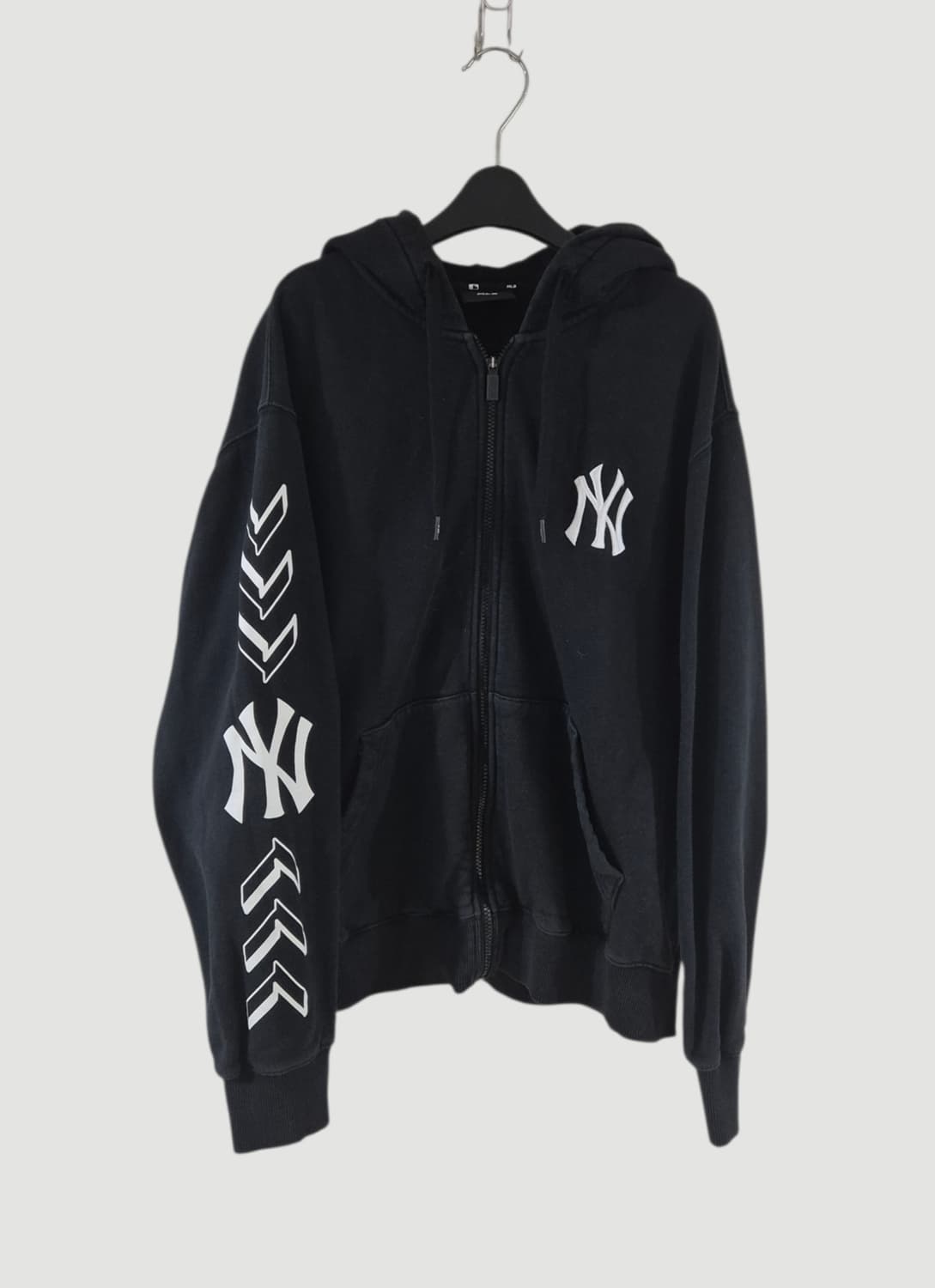 [100]MLB 뉴욕양키스 기모 후드집업 상품이미지1