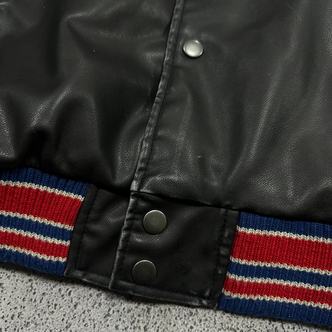 ✨ (바배) 자라 x NFL 레더 가죽 봄버 바시티 자켓  상품이미지6