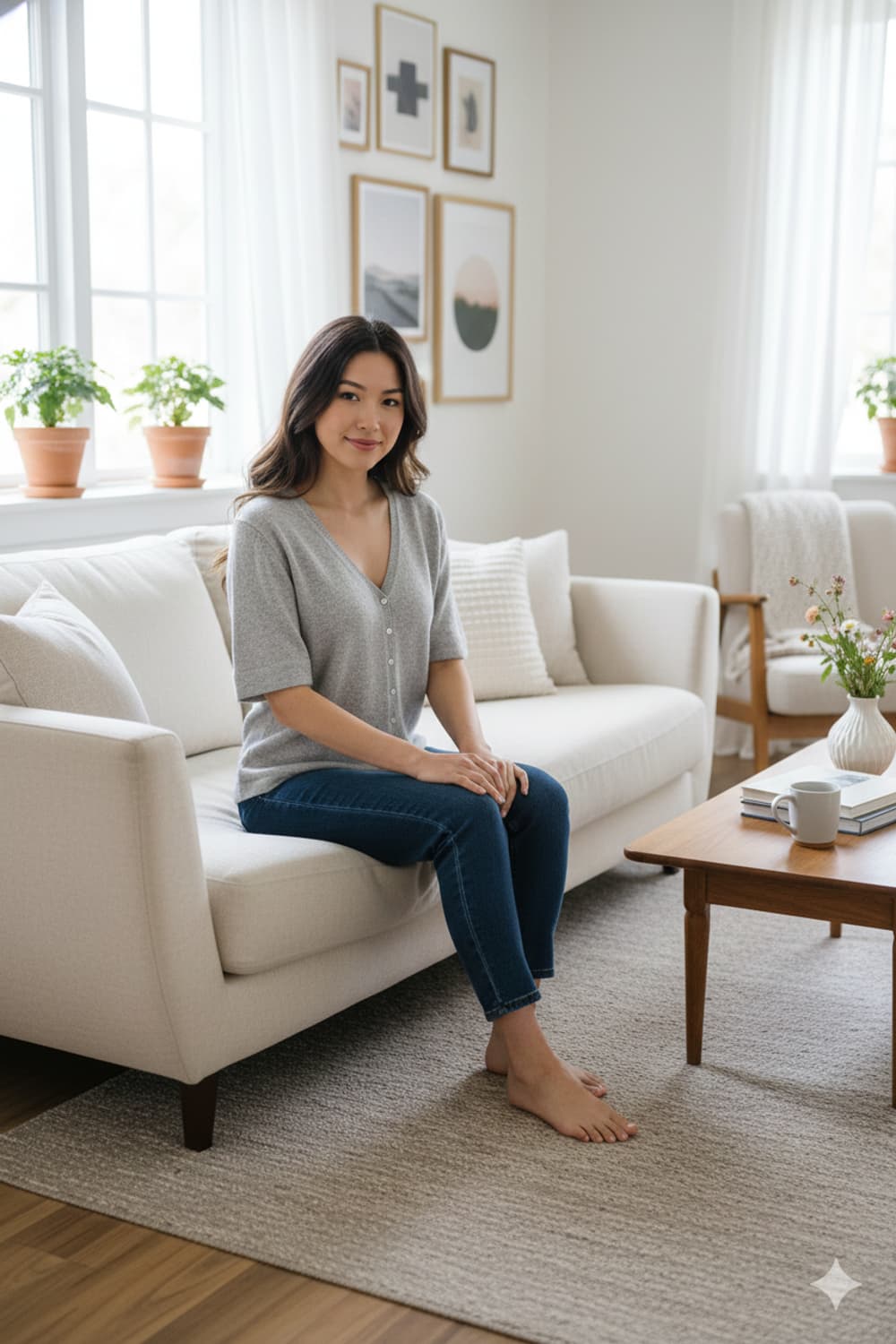 55.Cashmere 크롭 가디건 상품이미지1