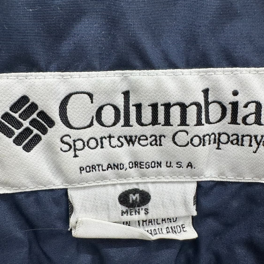 95 컬럼비아 고프코어 남자 루즈핏 누빔 바람막이 자켓 상품이미지4