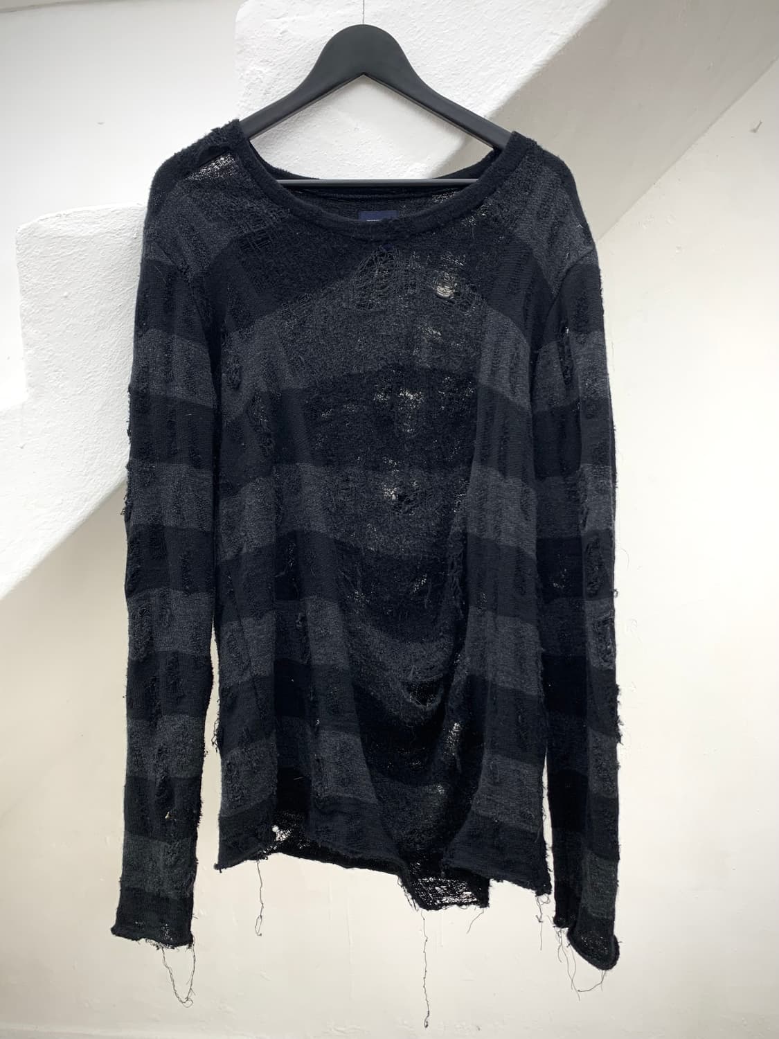 Mihara Yasuhiro damaged wool knit  상품이미지2