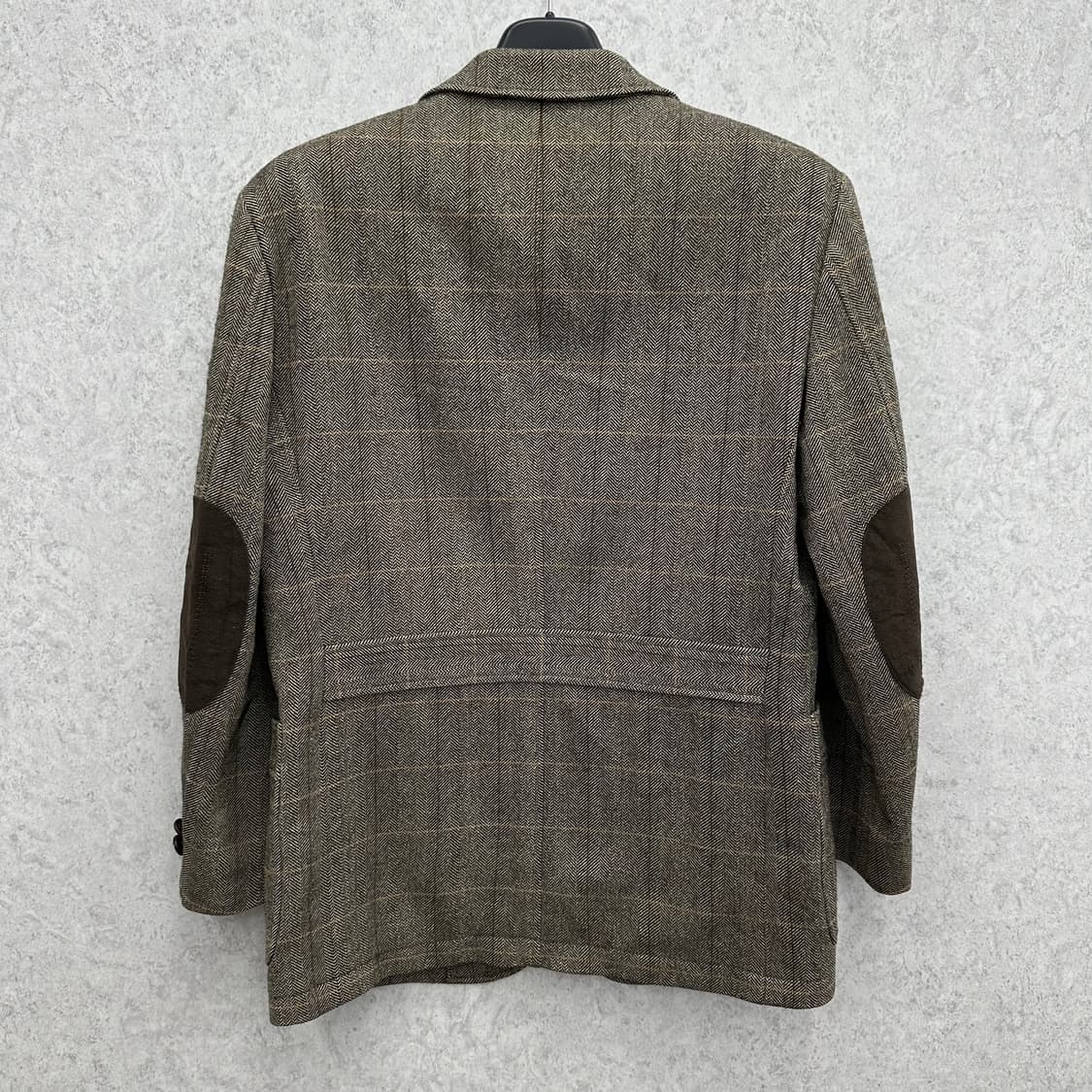 95 마에스트로 남자 캐시미어 헤링본 블레이져 자켓 상품이미지2