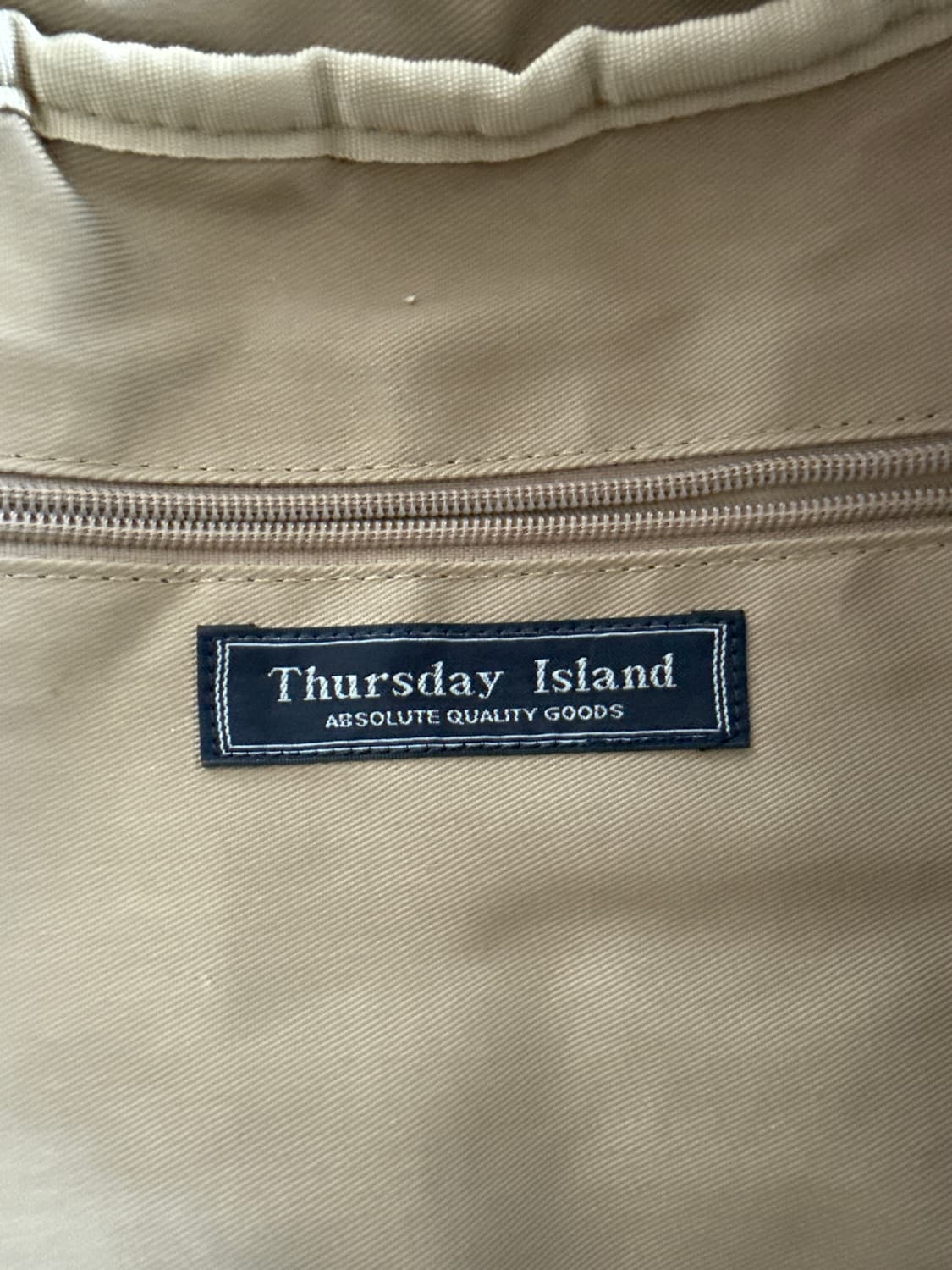썰스데이 아일랜드(Thursday Island) 트위드&레더 숄더백 상품이미지9