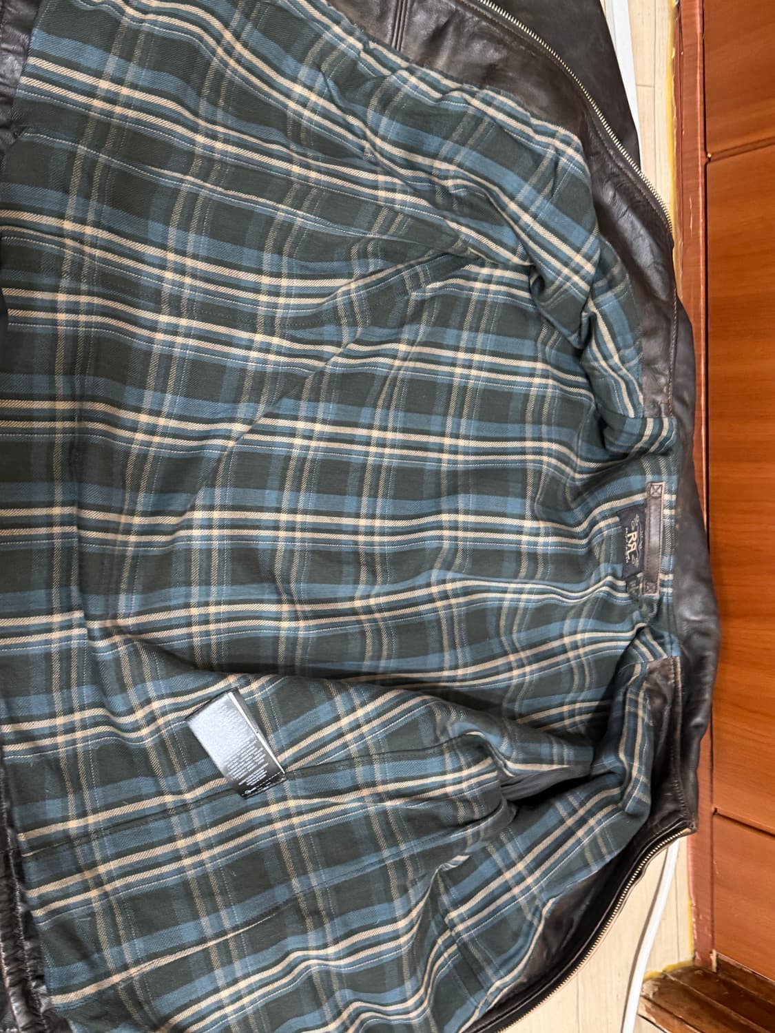 더블알엘 뉴스보이 레더자켓 s  상품이미지7