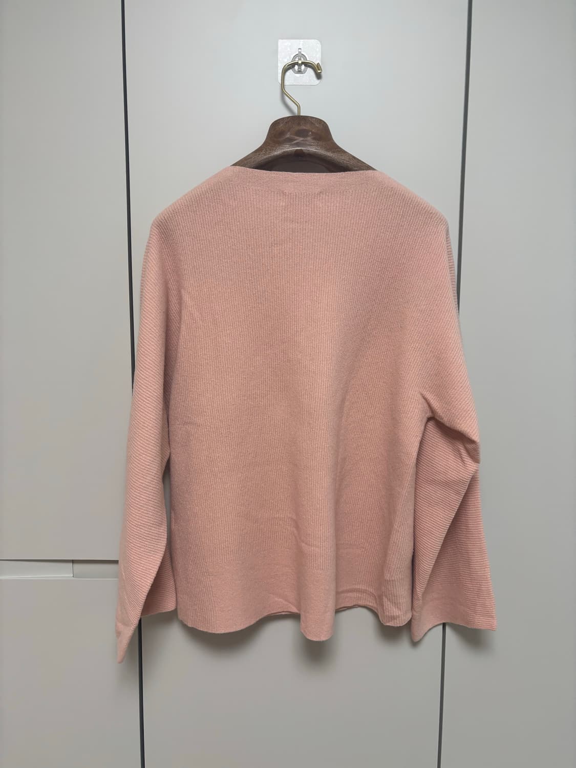 TIME 핑크 골지 니트 상품이미지3