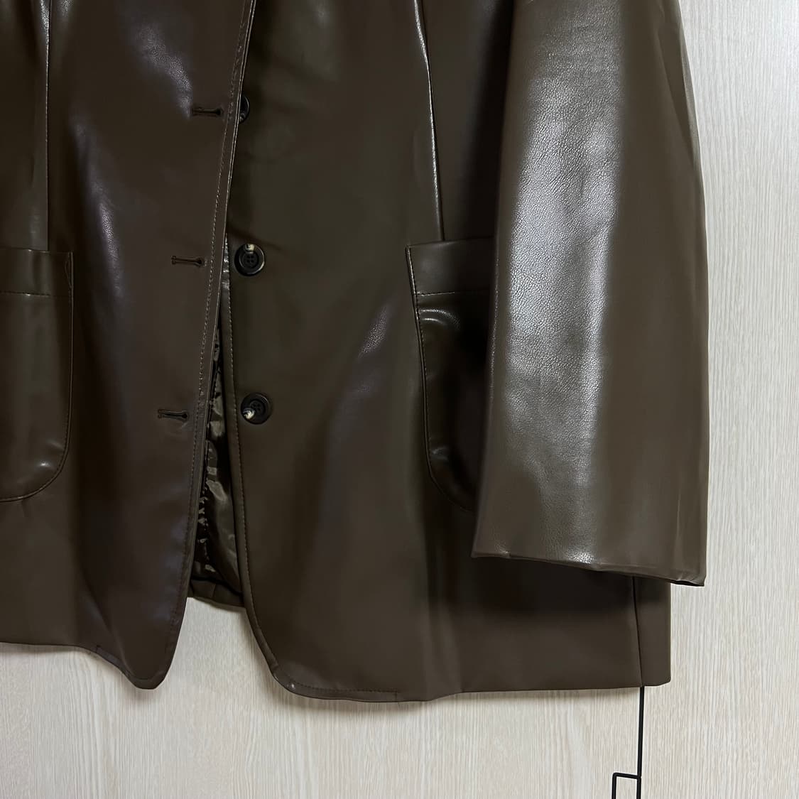 바온 레더자켓 상품이미지3