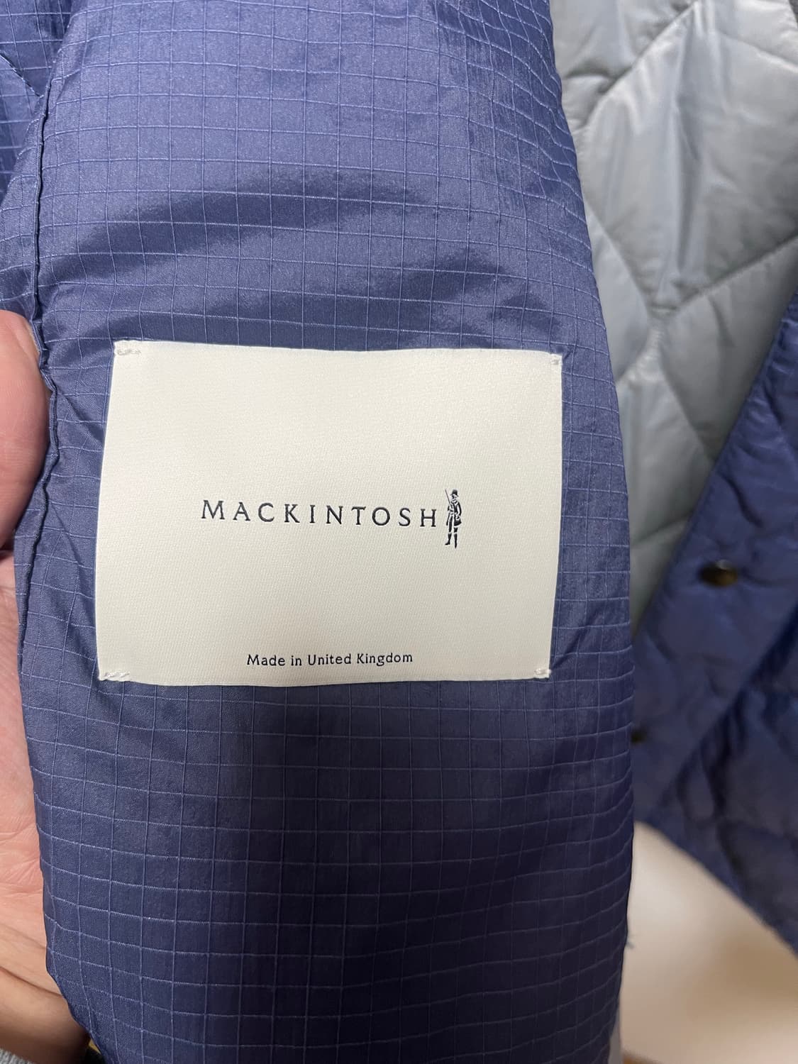 매킨토시 퀼팅 블루 자켓 L사이즈 상품이미지6