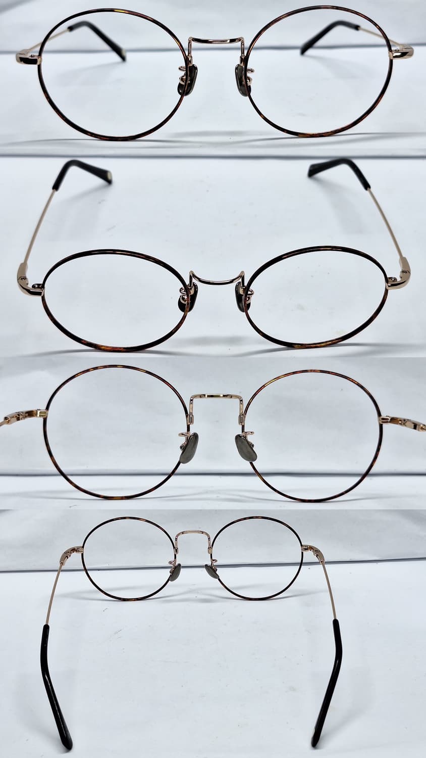 Memory Metal 형상기억합금 라운드 안경테 고탄성 일본 수입 상품이미지3