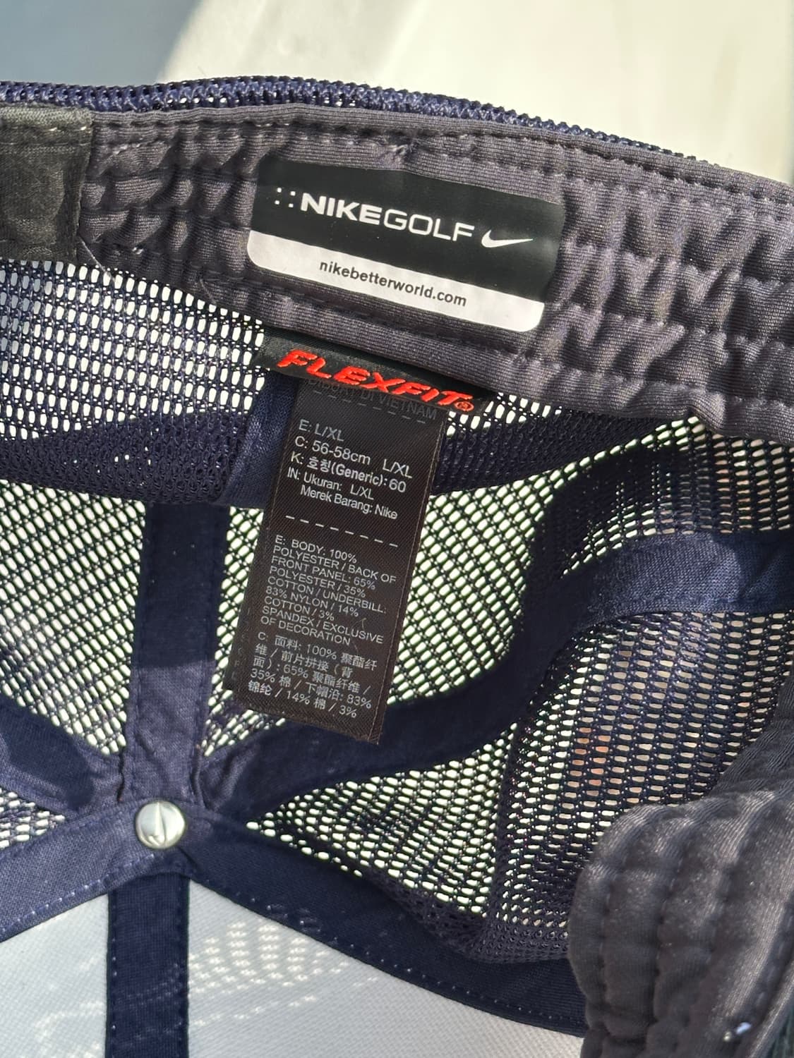 [L-XL] 나이키 골프 메쉬 볼캡 모자 상품이미지8