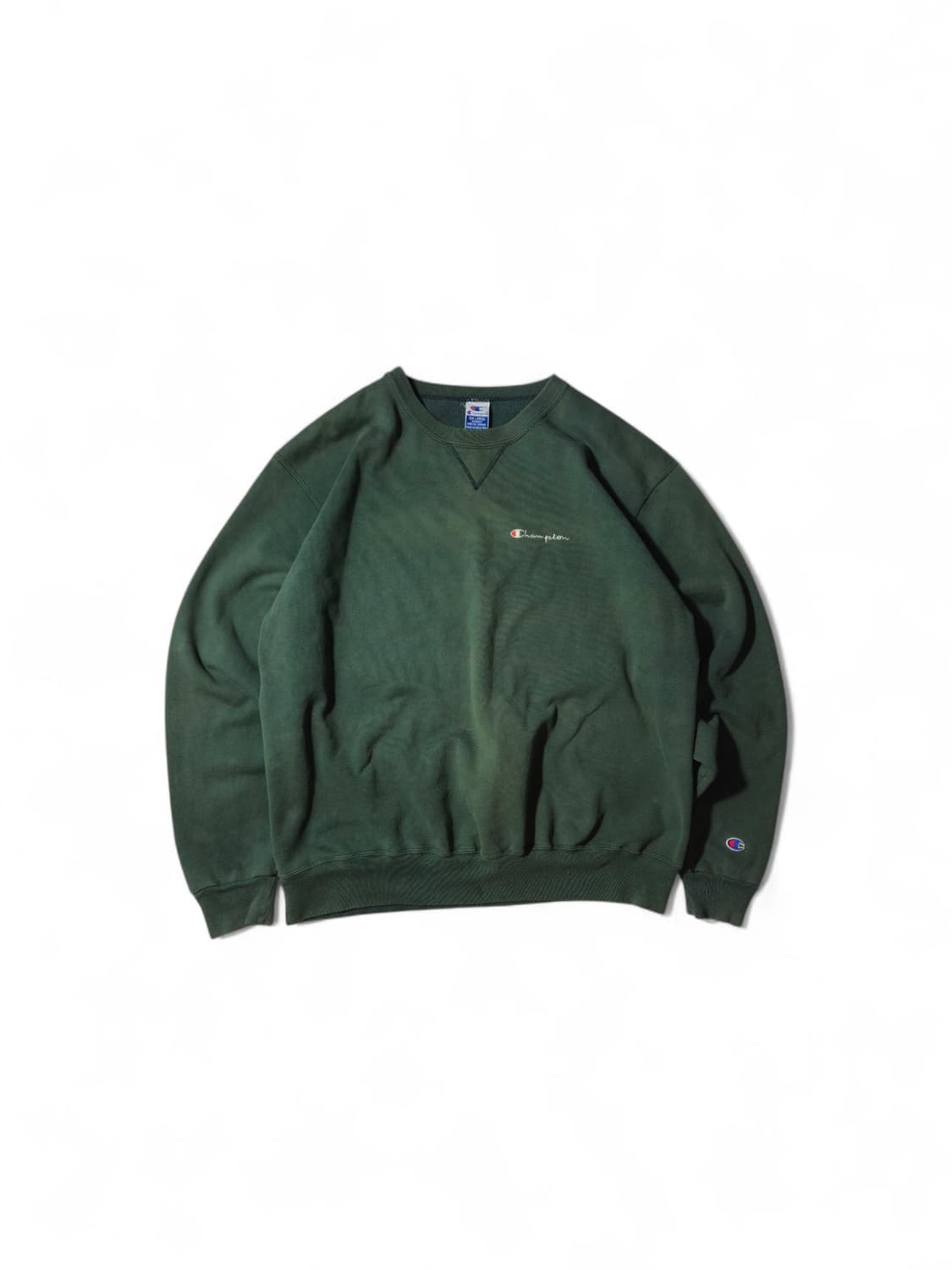 1990's 챔피온 스웻셔츠 맨투맨 페이딩 XXL 상품이미지1