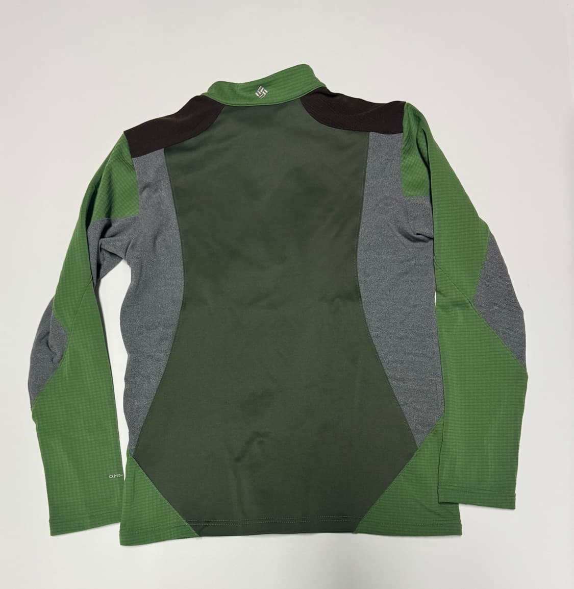 컬럼비아 옴니히트 발열 등산 반집업 티셔츠 M 상품이미지2