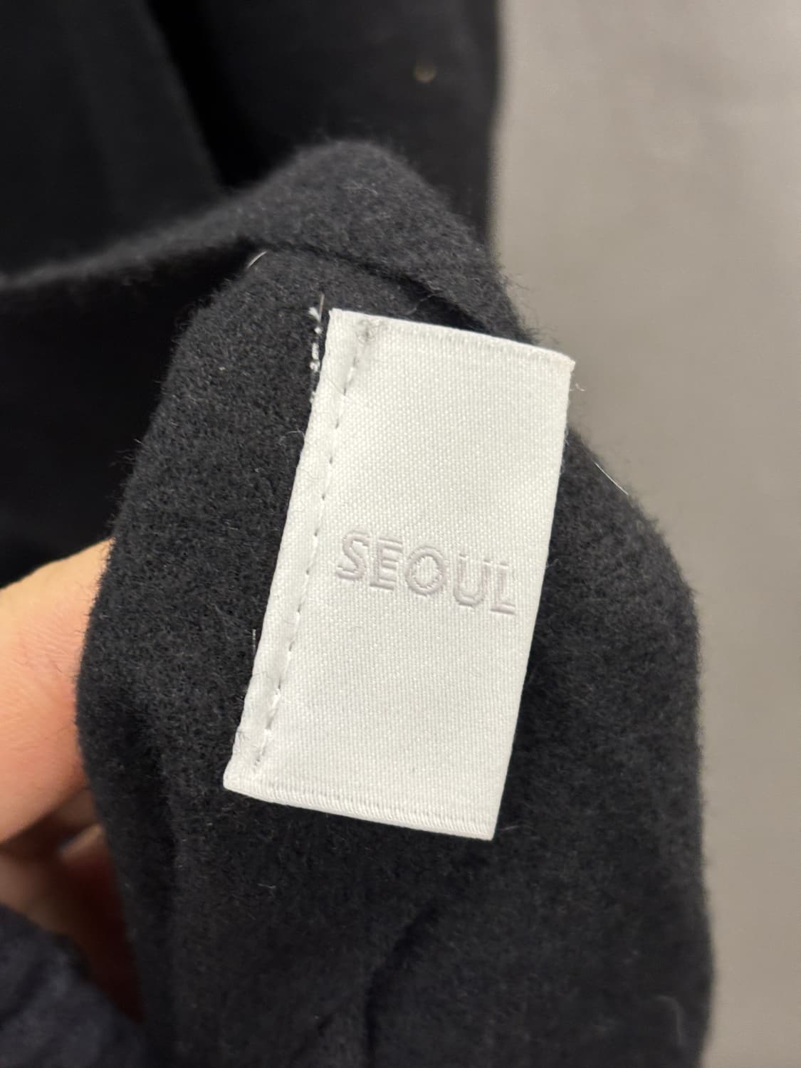 서울블루스 블랙 머플러 상품이미지3