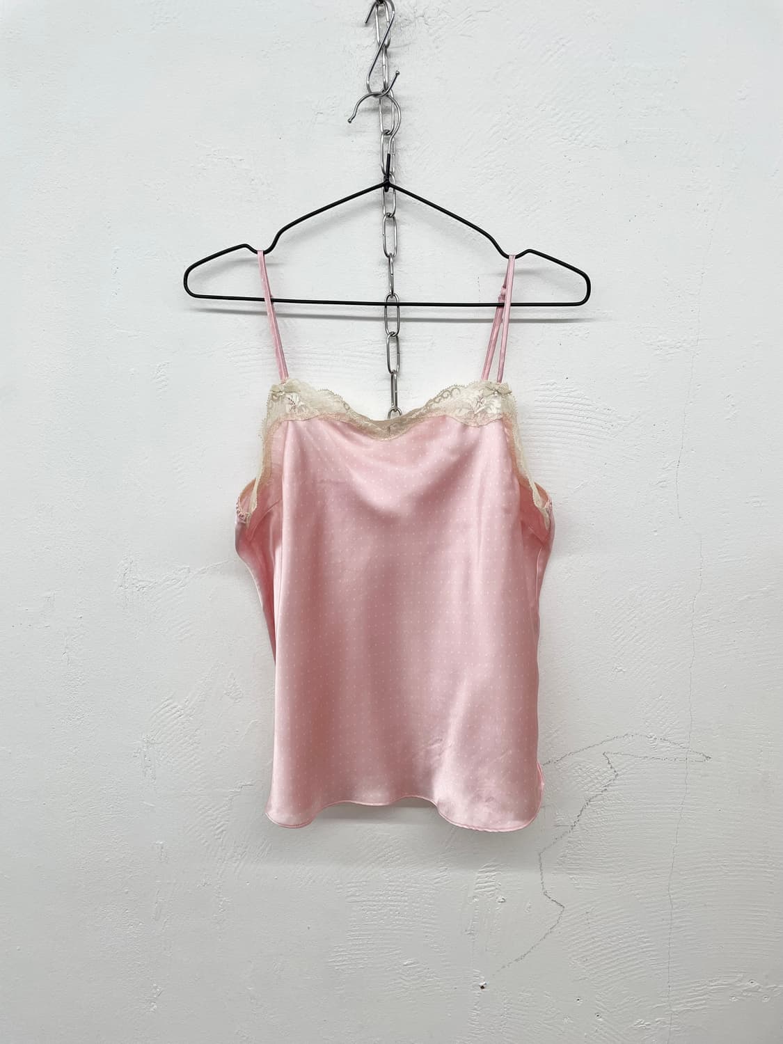 히메갸루 핑크 도트 레이스 슬립 상품이미지4