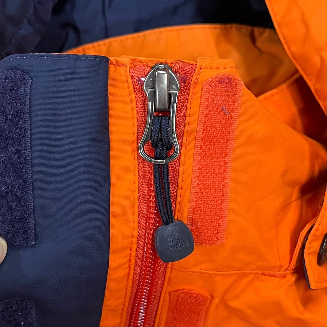 [정품/L] 노스페이스 오렌지색 후드 바람막이 자켓 b14 상품이미지7