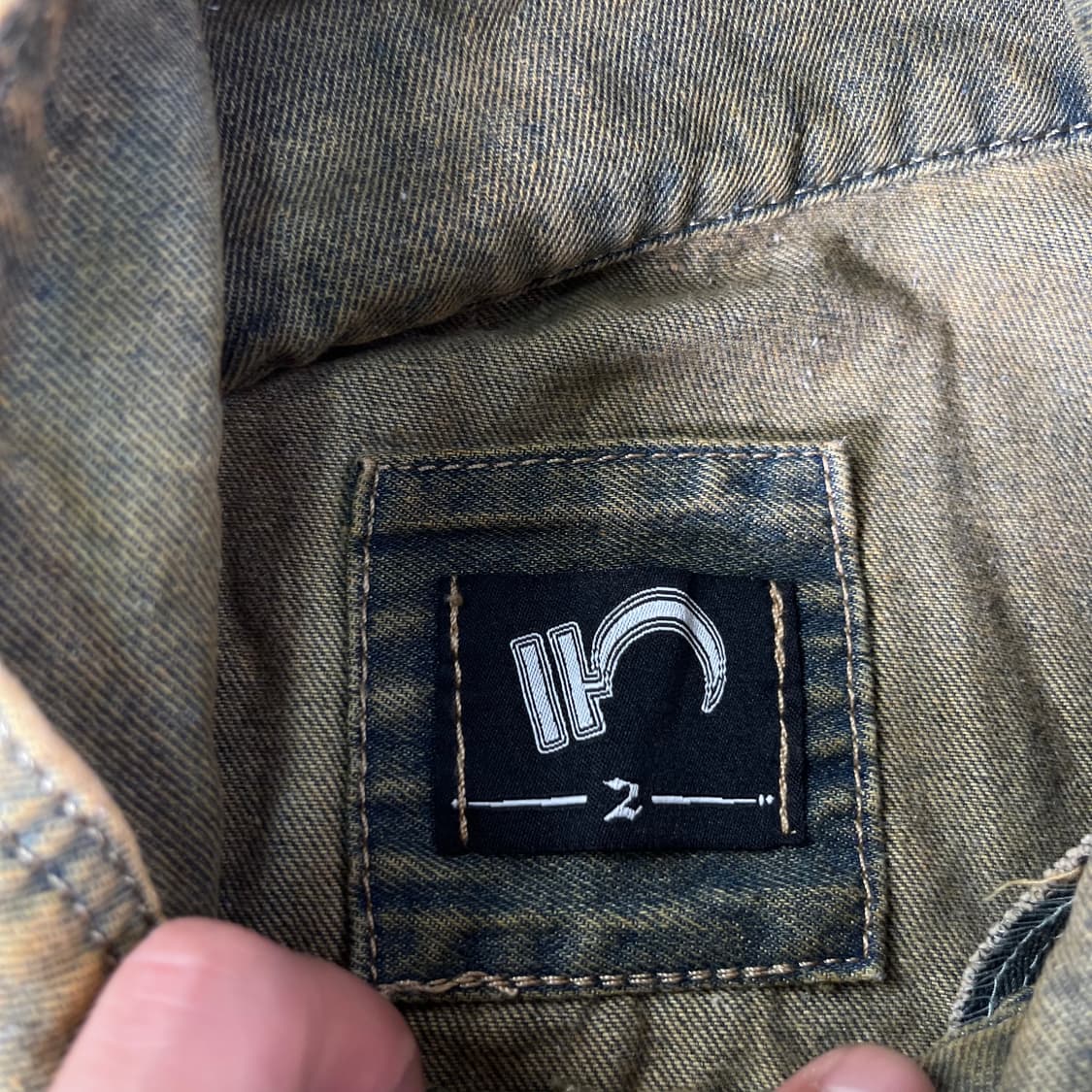 105 아메리칸 빈티지 워싱 데님 자켓 상품이미지3