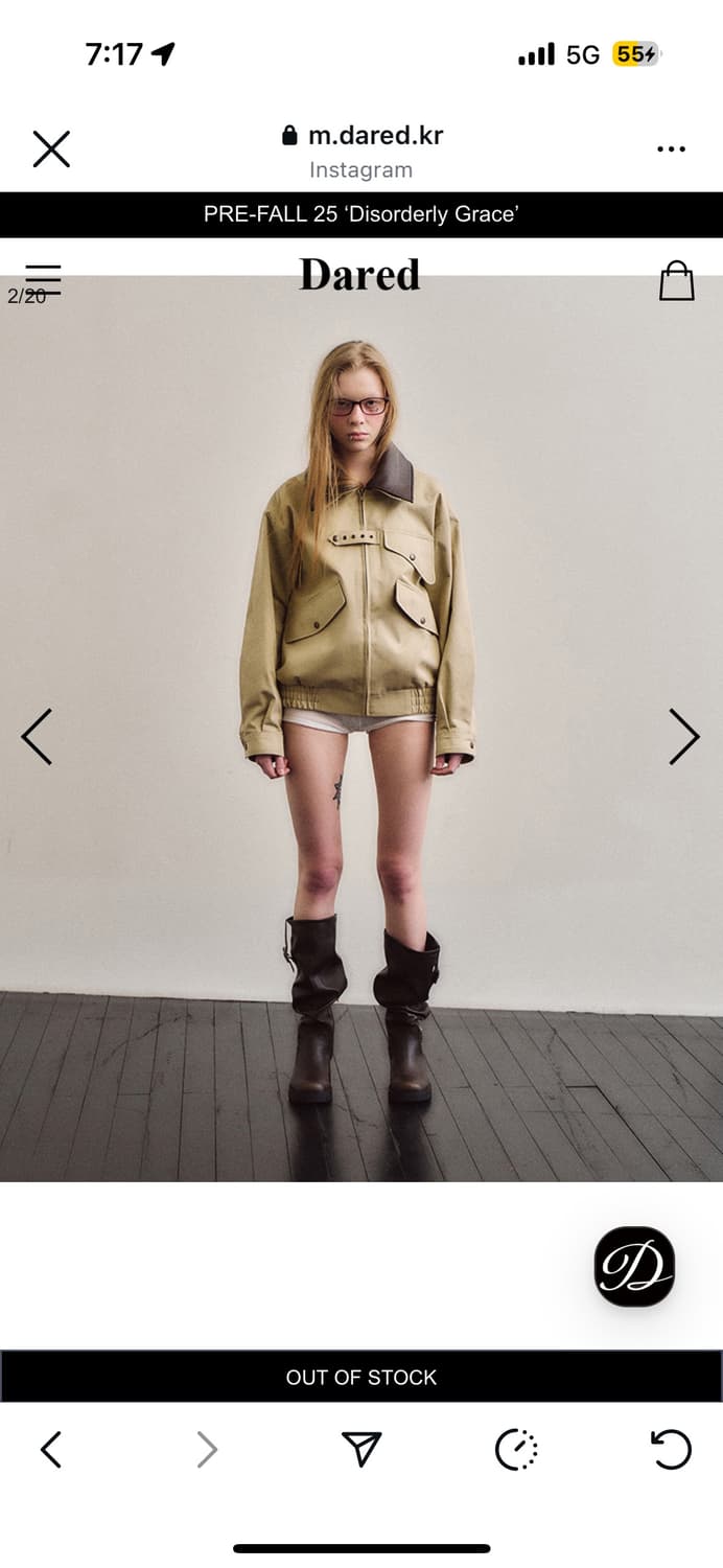 데어드 워크 자켓 상품이미지2