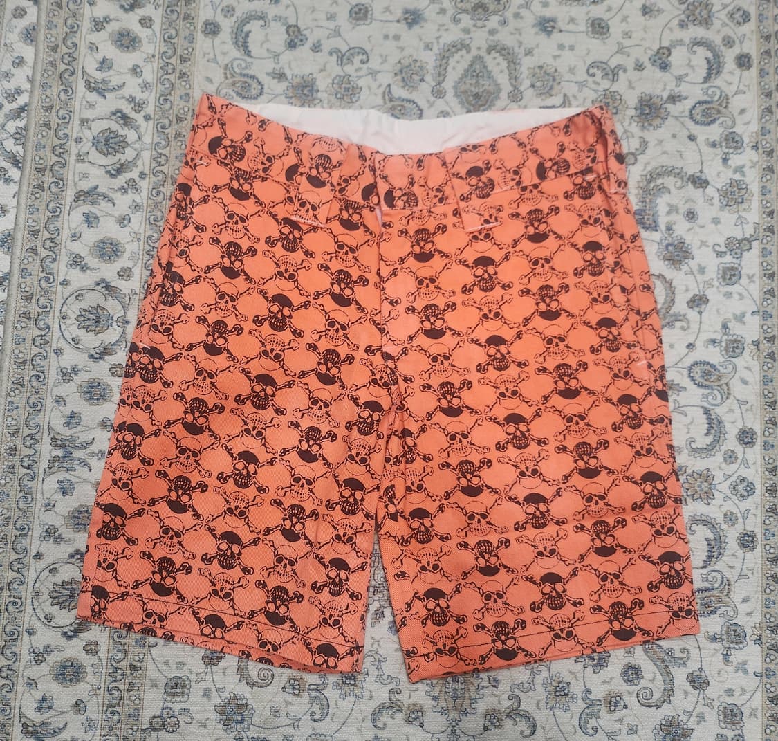 jpn 스컬 패턴 반바지 S (28-29) 상품이미지1