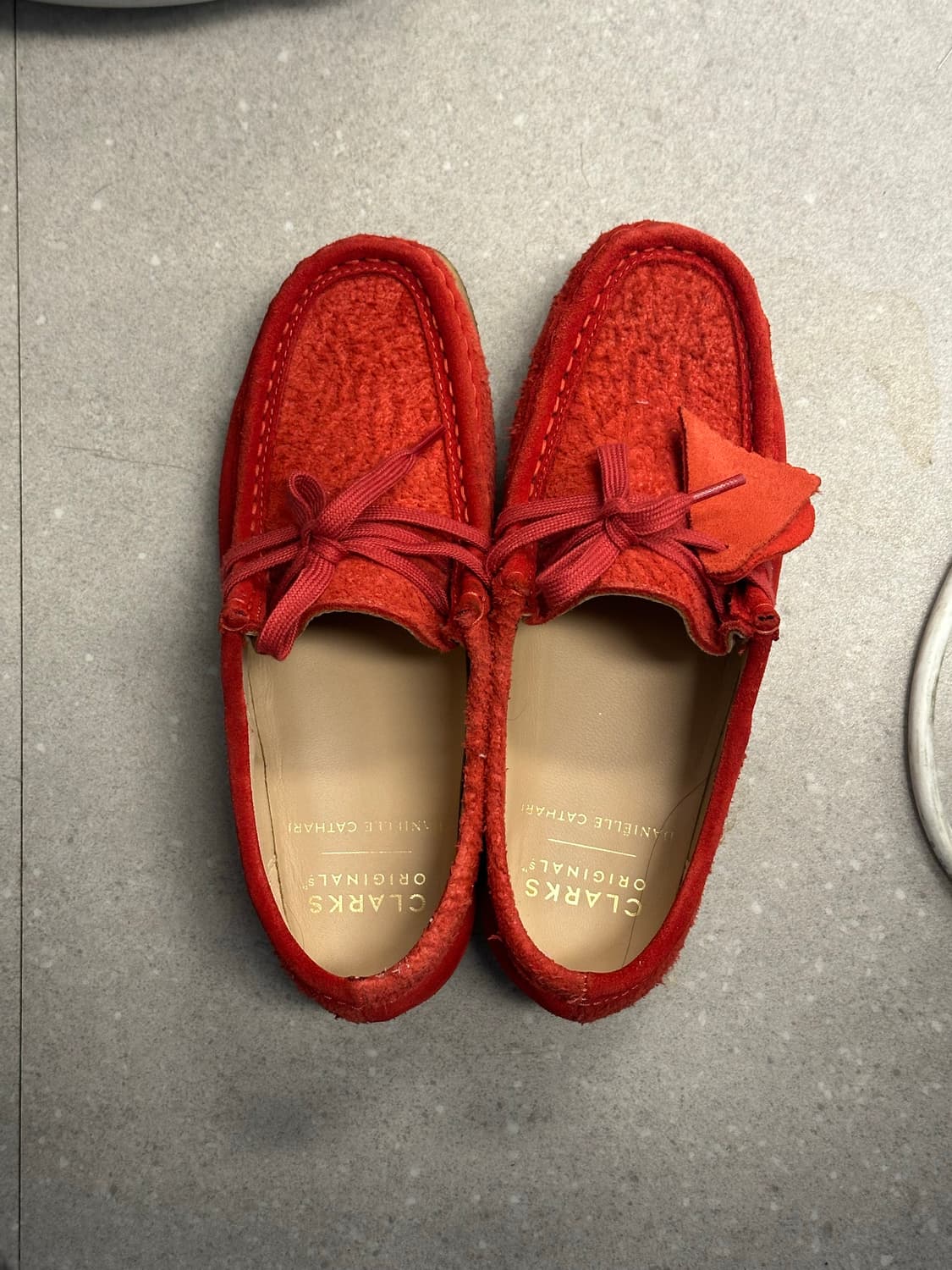 클락스X다니엘카타리 레드 uk4.5(235) 상품이미지1