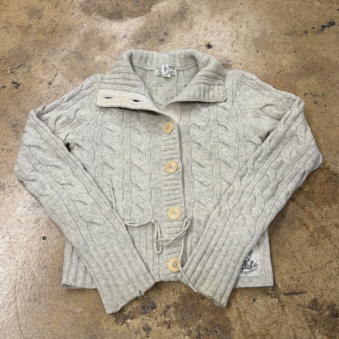 폴로 진스 꽈베기 니트 가디건  상품이미지2