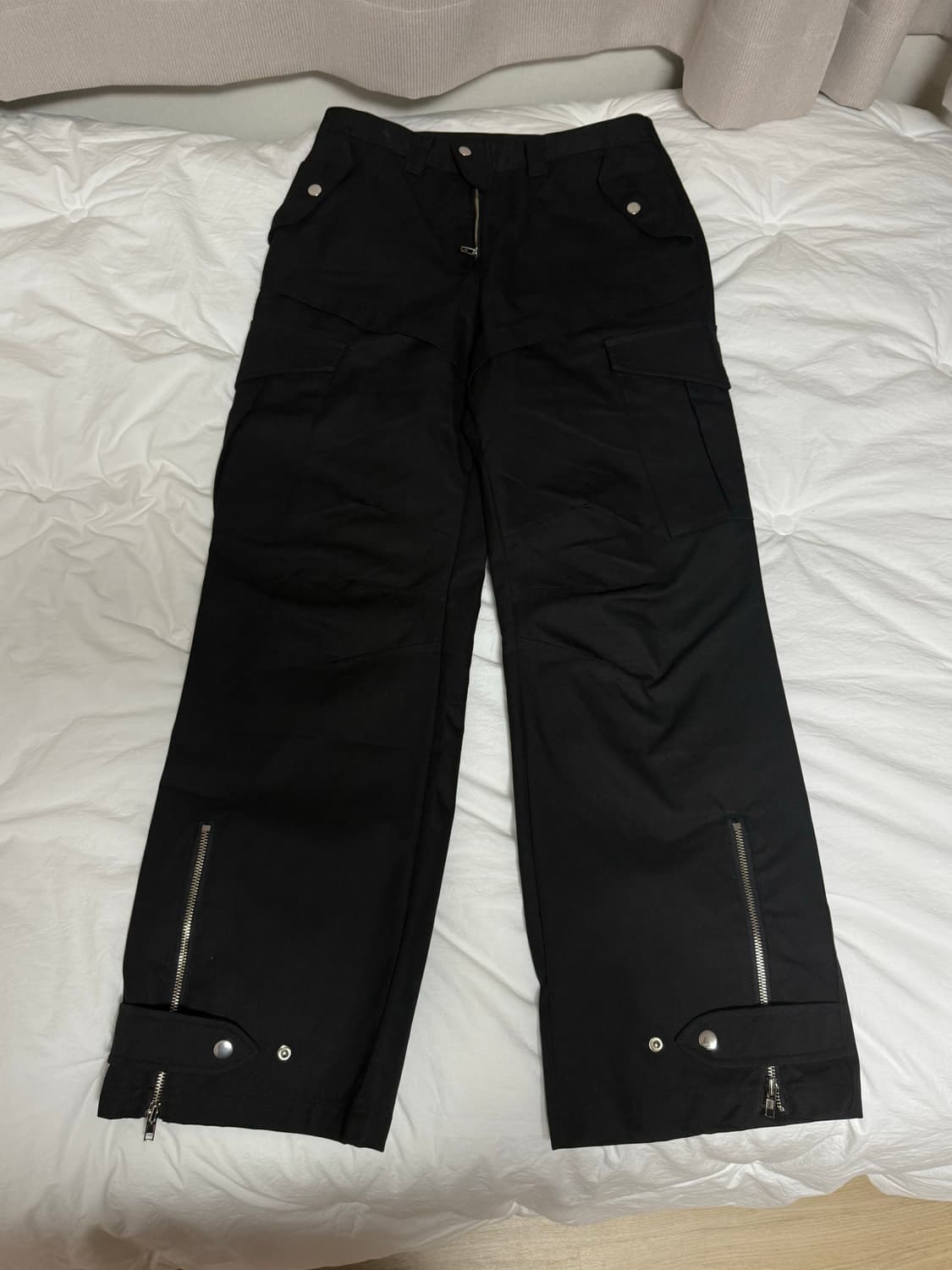 스트레인져 카고 팬츠 블랙 M 상품이미지1