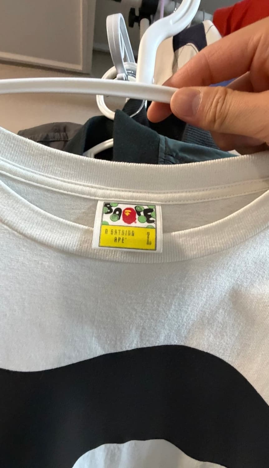 빈티지 베이프 헤드 반팔 L 상품이미지3