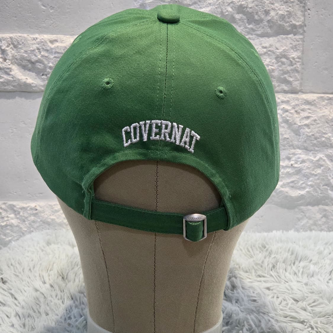 p6-10:커버낫 C 로고 코튼 볼캡 민트그린 56-59cm 상품이미지5