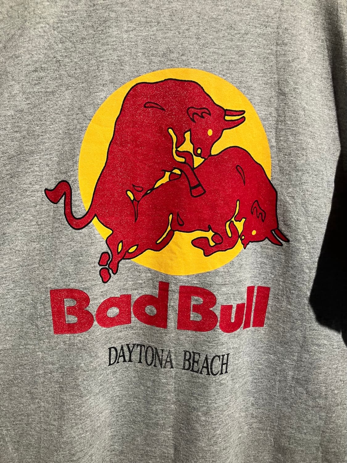 빈티지 레드불 패러디 반팔 티셔츠 상품이미지3