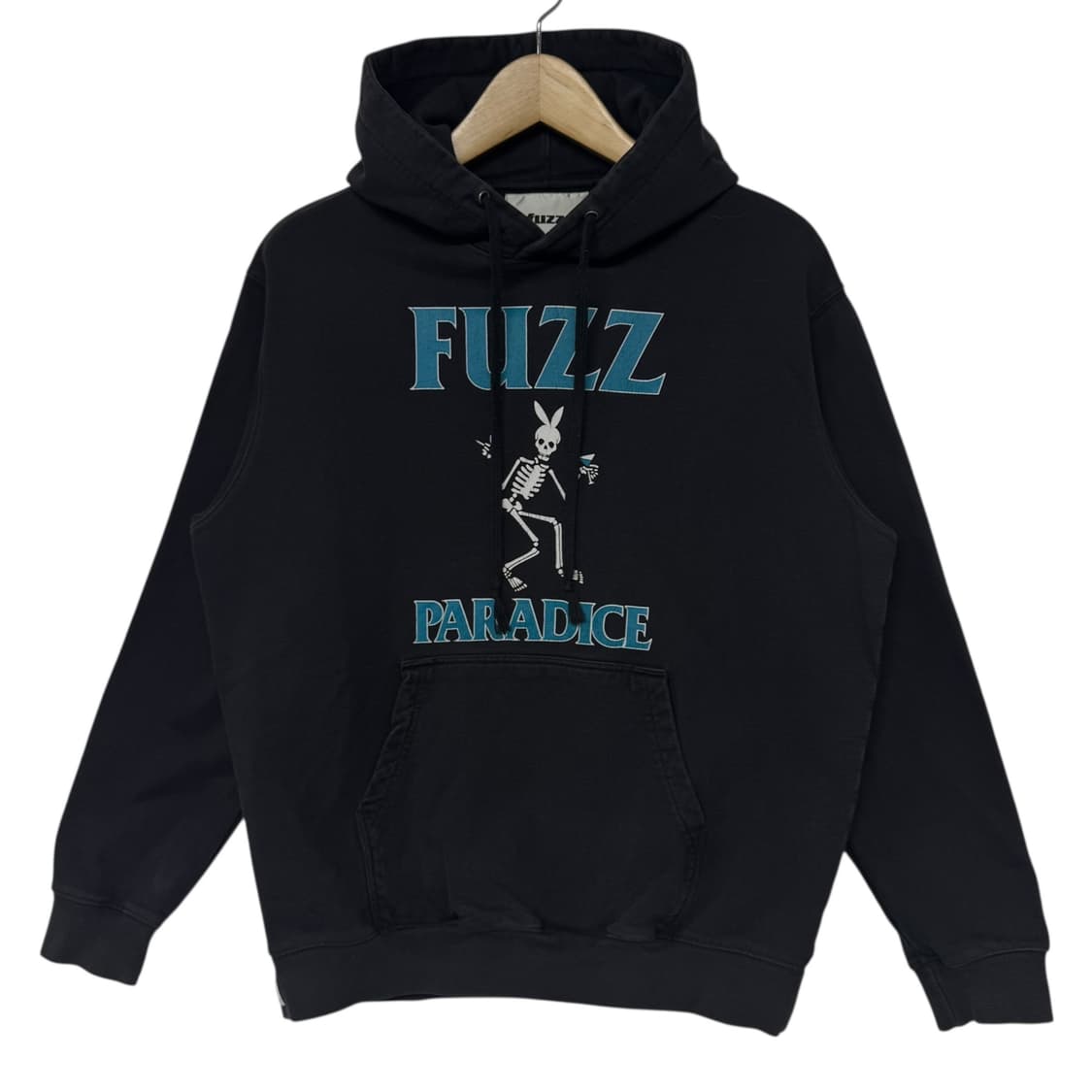 FUZZ 파라다이스 스켈레톤 후드티 상품이미지1