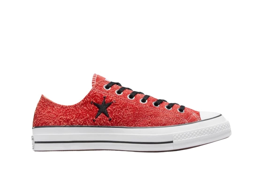 컨버스 x 스투시 척 70 로우 포피 레드 상품이미지2