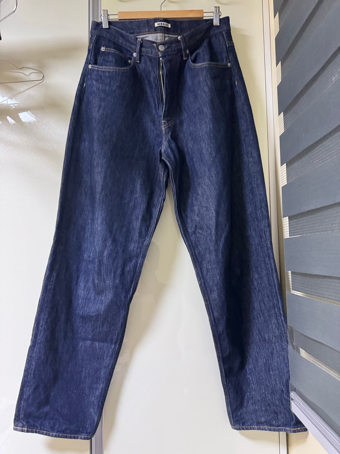 오라리 하드트위스트 와이드 데님 32 상품이미지2