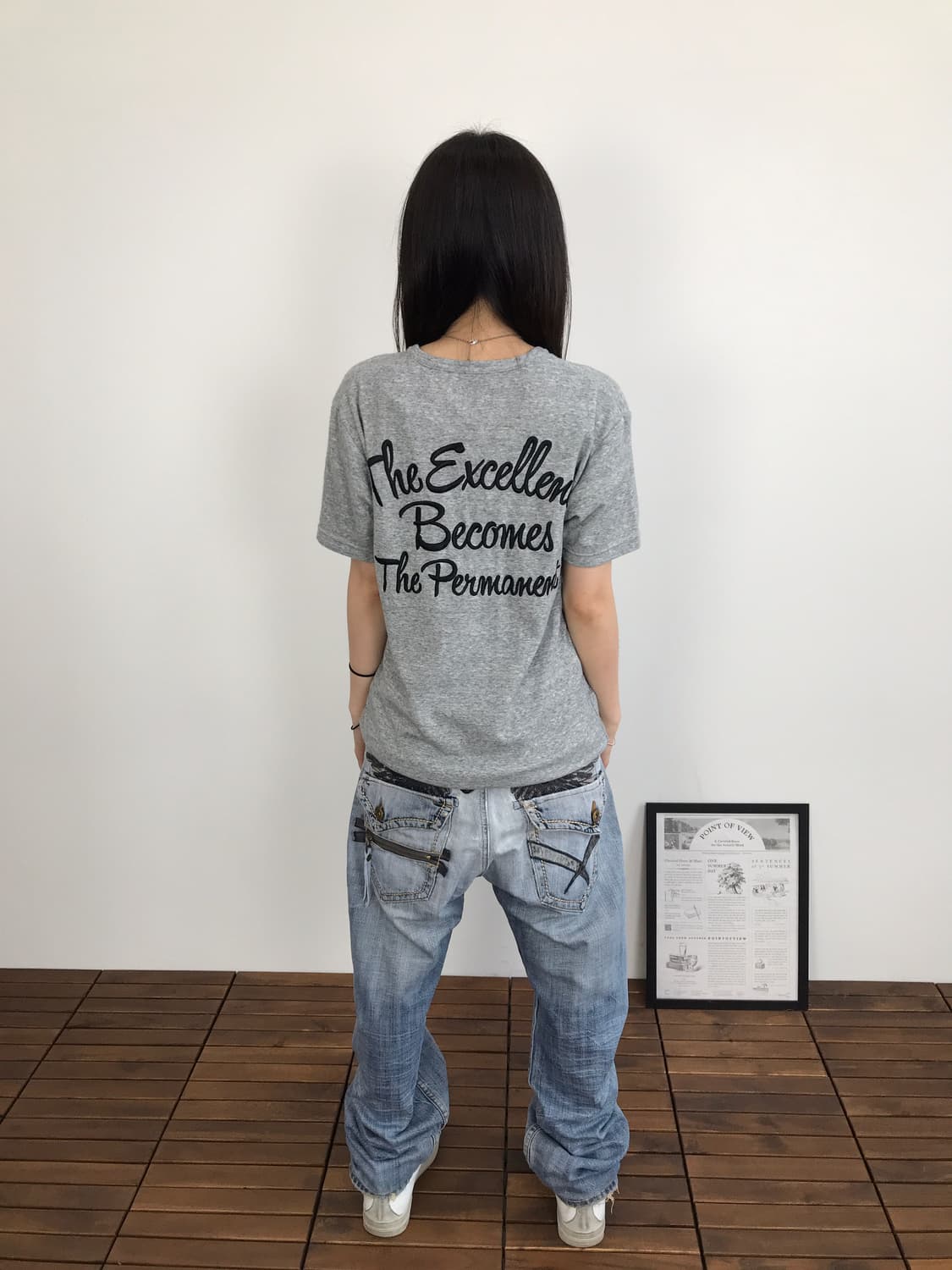 Stooge & Co Script Graphic Tee 상품이미지1