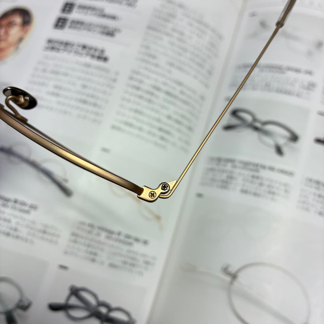 Micedraw Tokyo 마이스드로우 도쿄 무광골드 티타늄 일본 안경 상품이미지4