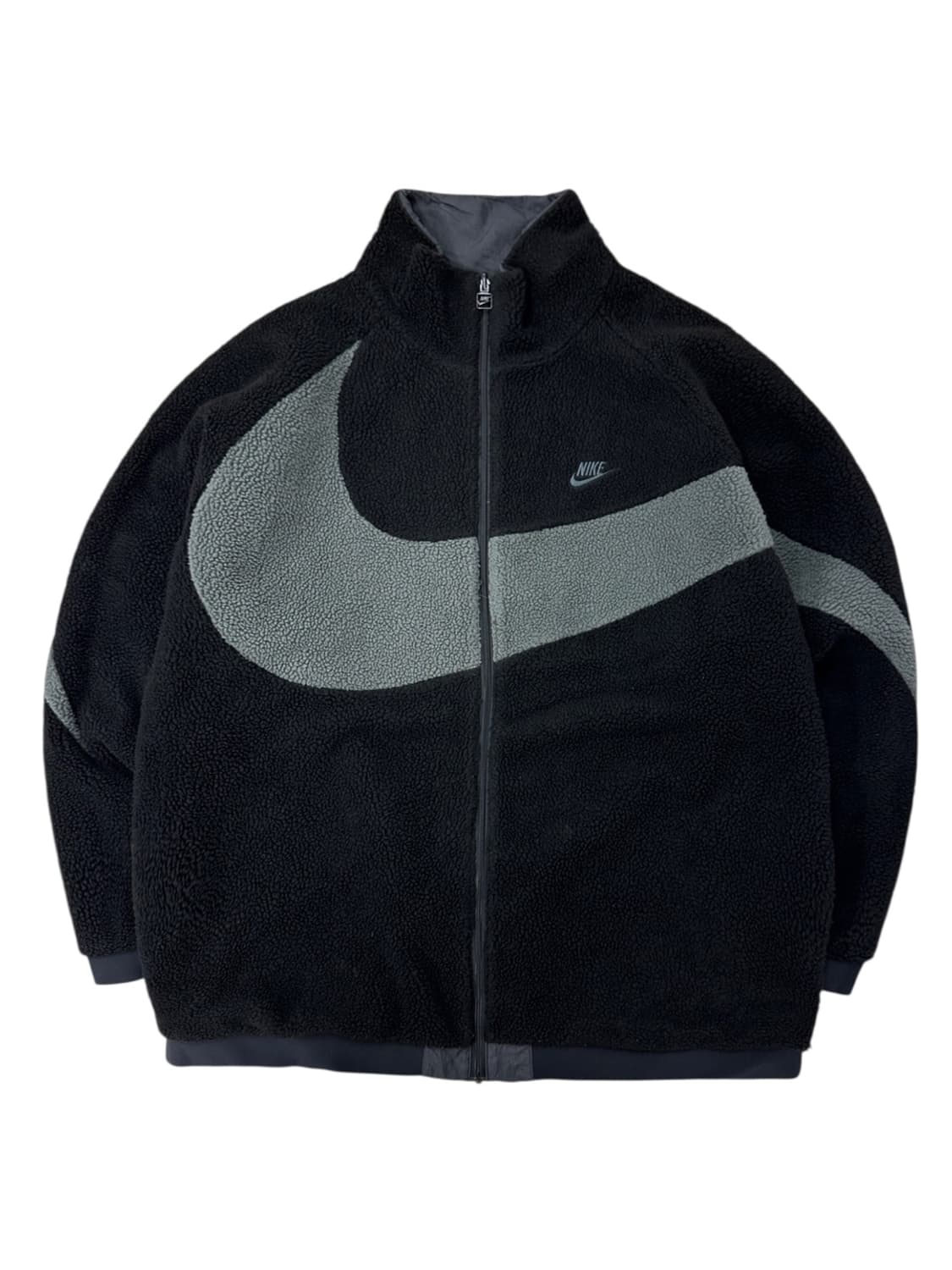 나이키 빅스우시 리버시블 플리스 블랙그레이 (XXL)  상품이미지1