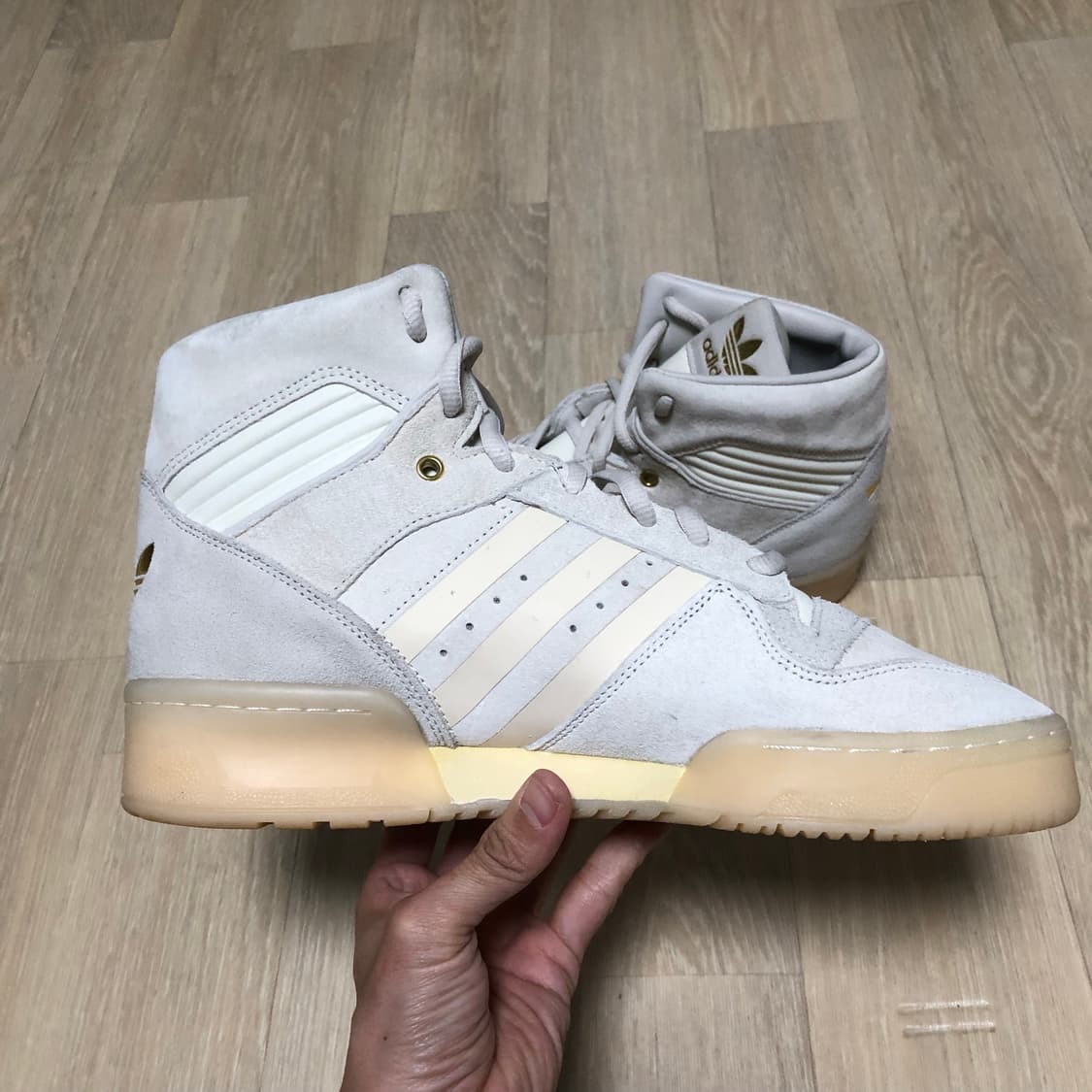 (285) 아디다스 adidas 라이벌리 하이 오프 화이트 상품이미지5