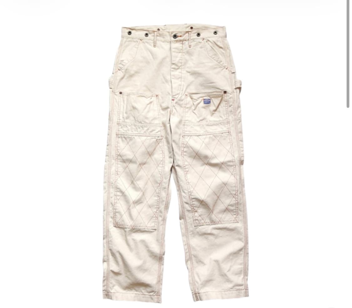 캐피탈 씬 캔버스 럼버 팬츠 키나리 4사이즈 상품이미지1