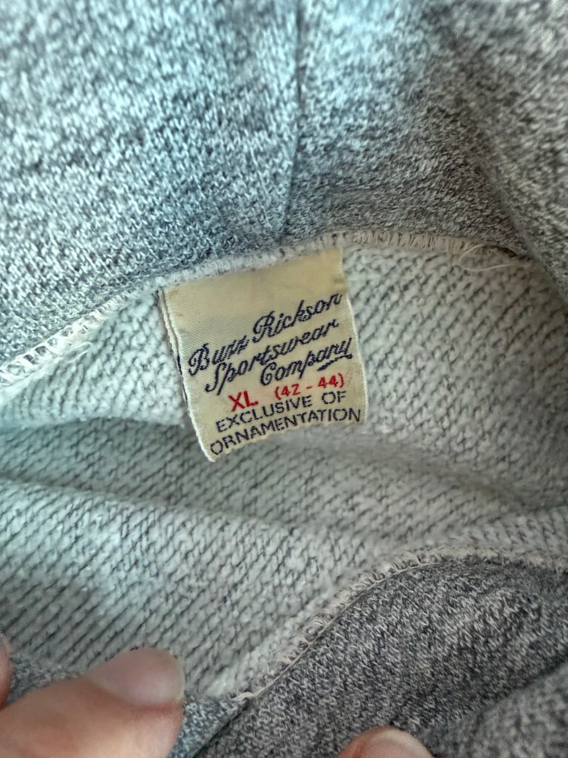 버즈릭슨 스웻 후디 XL (42-44) 상품이미지3