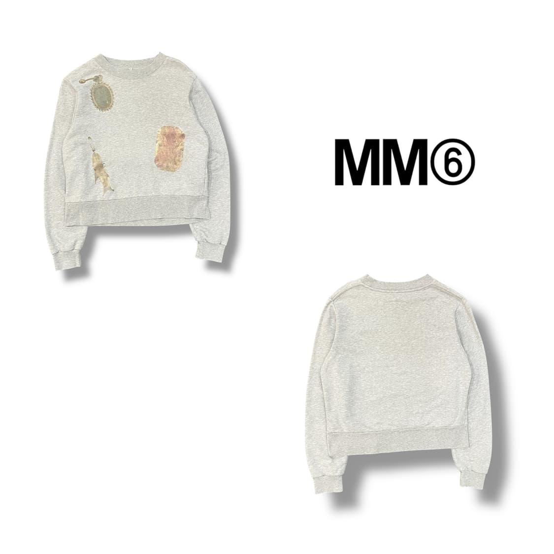  mm6 프린팅 스웻셔츠 y12706 상품이미지1
