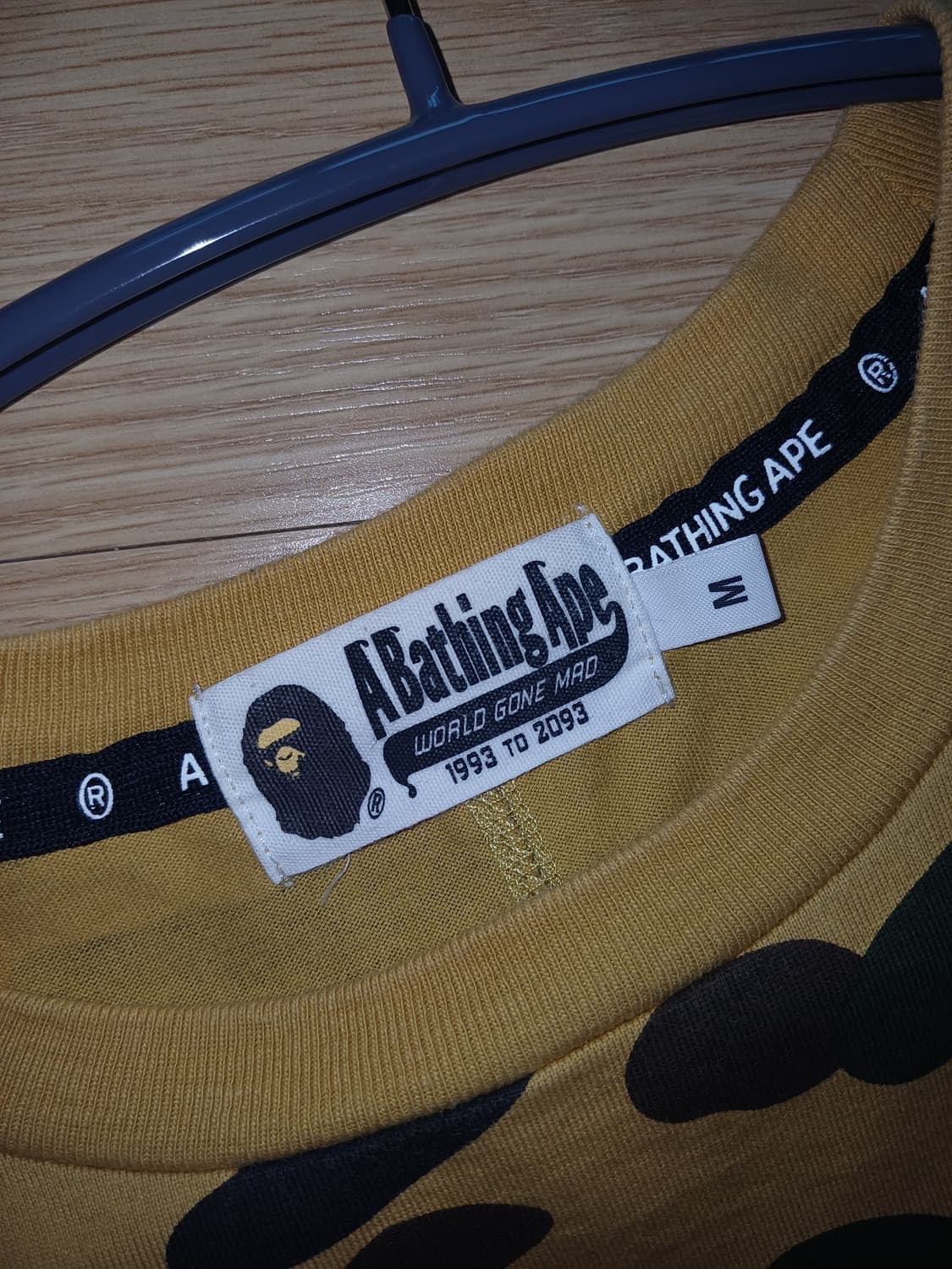 베이프 황계 반팔 판매합니다 상품이미지5