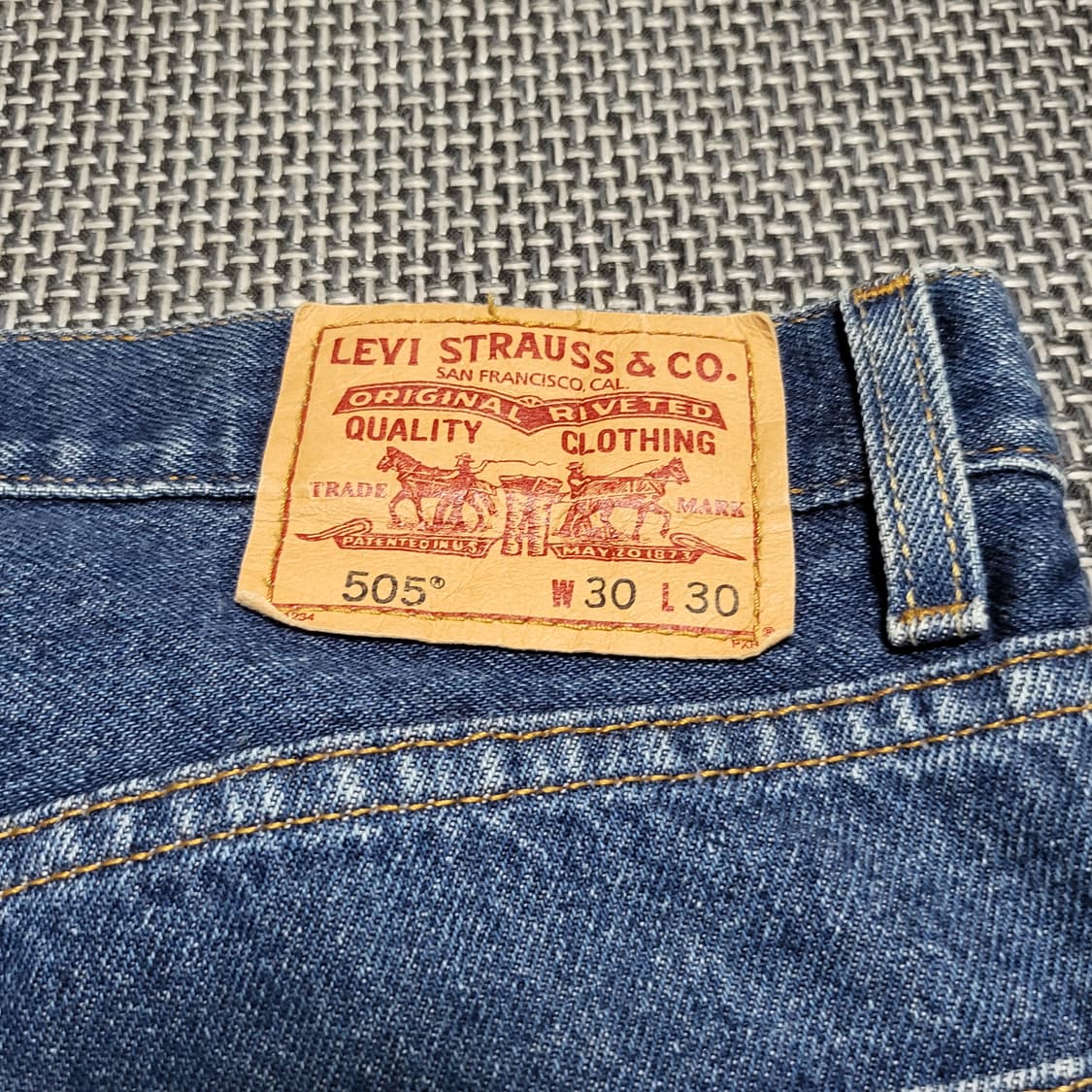 00s 리바이스 505 데님 팬츠 (30) 상품이미지6